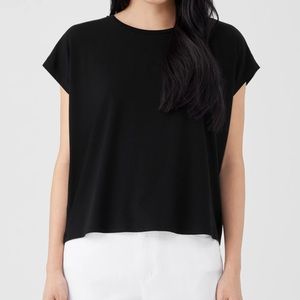 Eileen Fisher 100% Organic Cotton T-Shirt